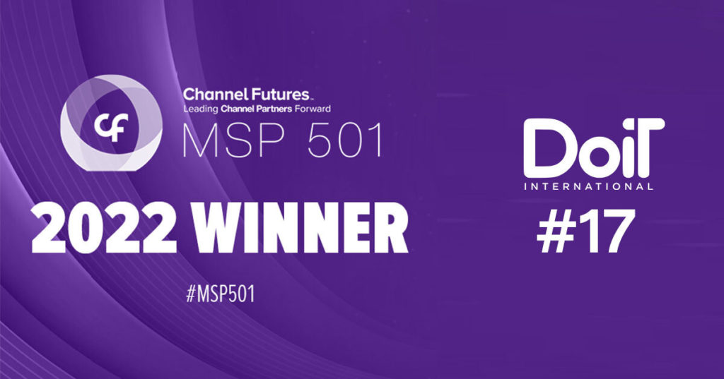 DoiT Ranked No. 17 on Channel Futures 2022 MSP 501